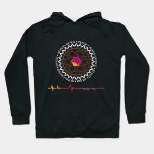 HEX PULSE logo Hoodie